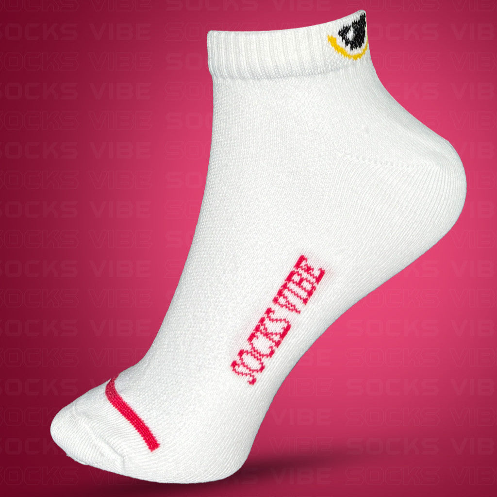 Socks Vibe Signature Whites – 6 Pairs of Pure Comfort