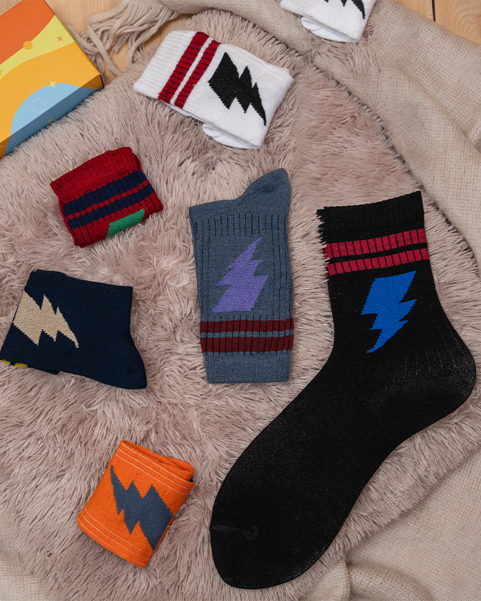 Bamboo Sports Socks Combo – Gym Power Pack (Set of 6 Pairs)