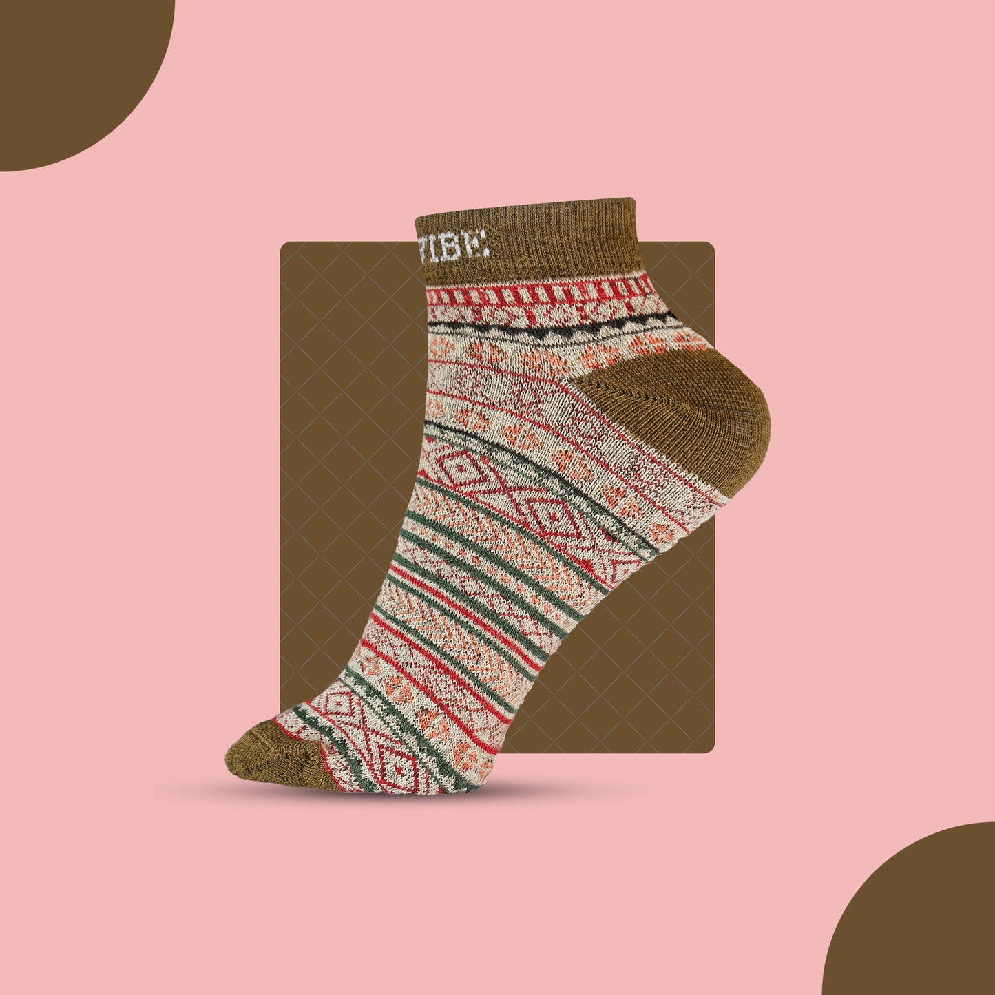 Vibrant Cotton Socks for Women – Soft, Stylish & Comfortable (6 Pairs)