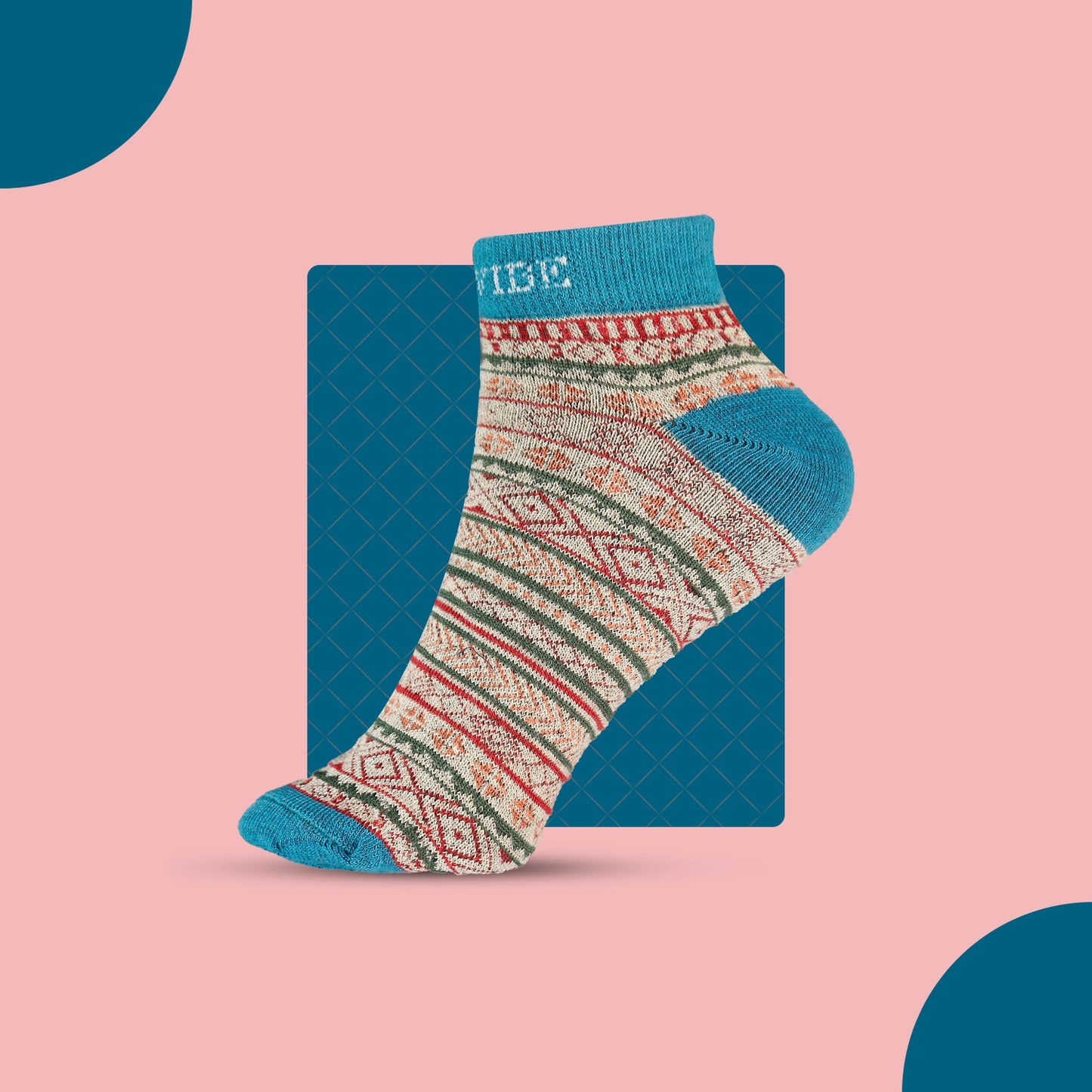 Vibrant Cotton Socks for Women – Soft, Stylish & Comfortable (6 Pairs)