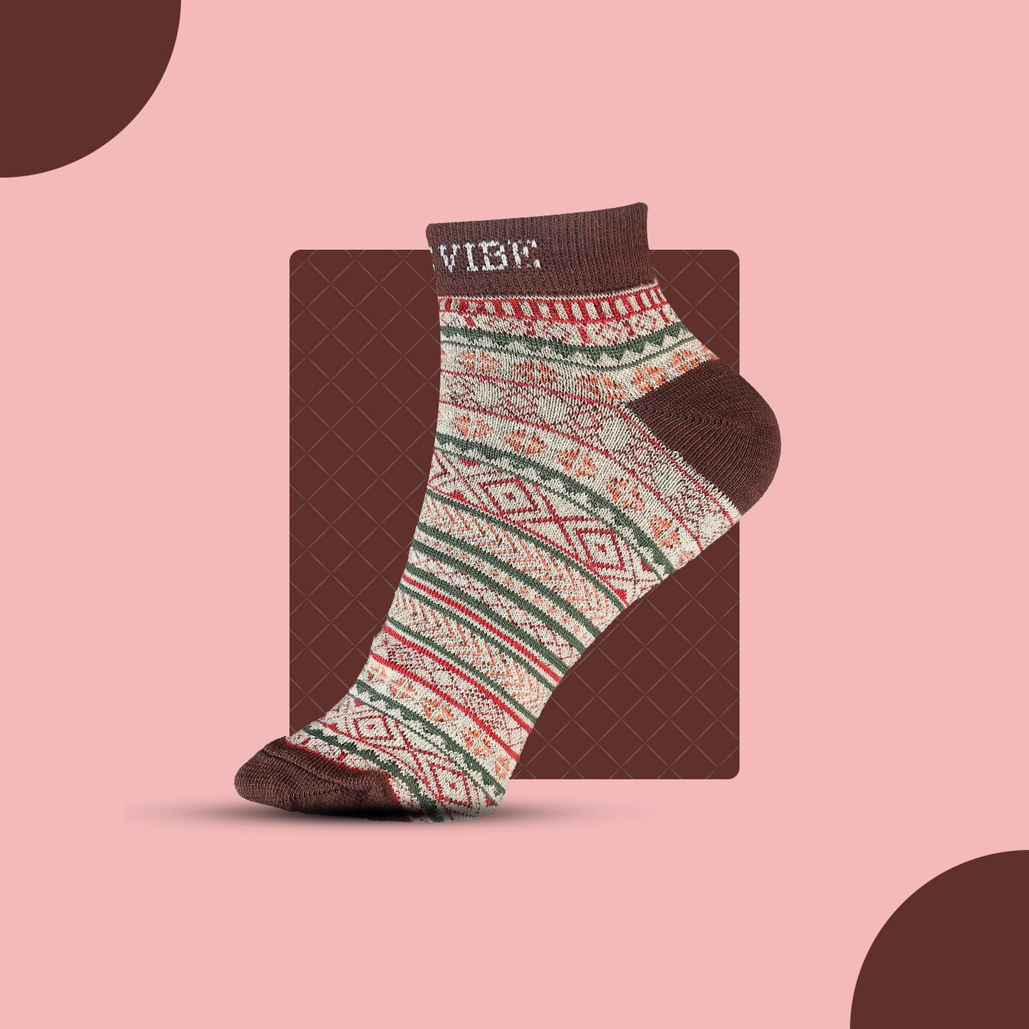 Vibrant Cotton Socks for Women – Soft, Stylish & Comfortable (6 Pairs)