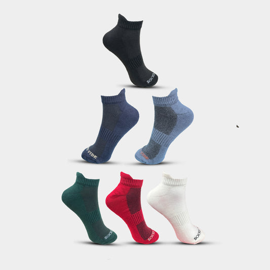 EcoSoft Bamboo Socks – Breathable Comfort, Premium Feel | Pack of 6