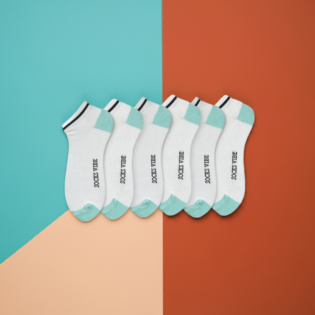 Stay Fresh Bamboo Socks – Low Cut, High Vibe (6 Pairs)