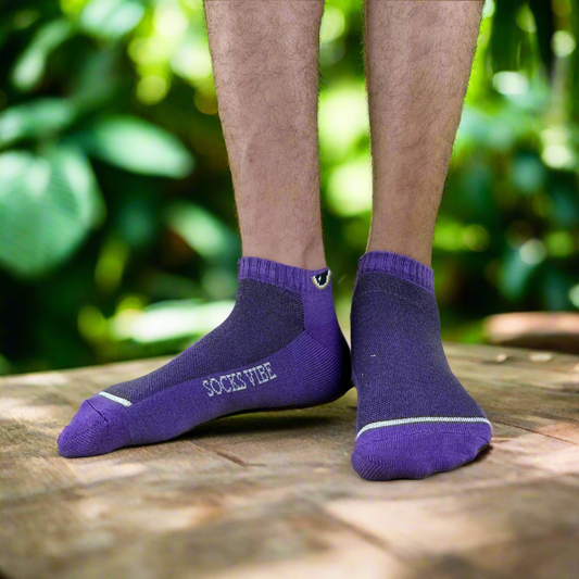 UrbanPlay Cotton Socks by Socks Vibe – Sporty Style Ankle (6 Pairs)