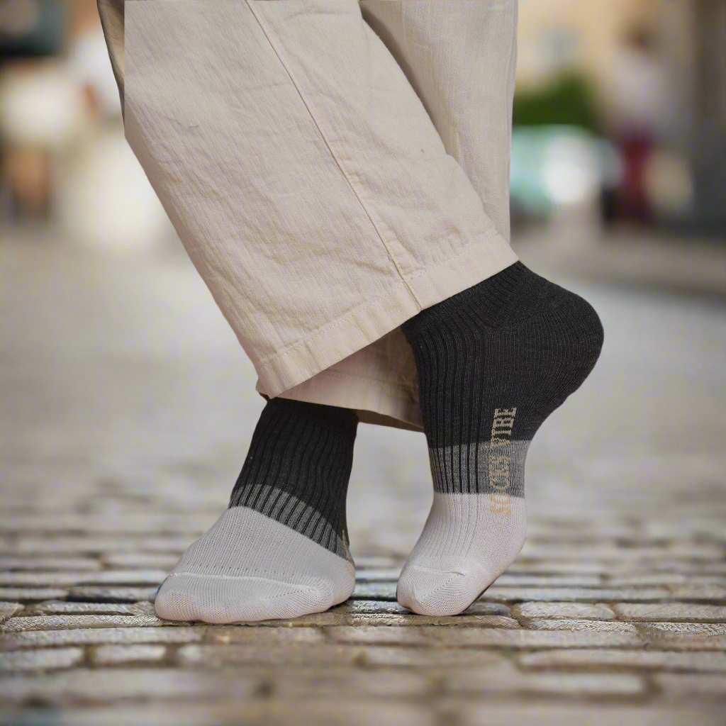 Men’s Premium Cotton Ankle Socks – Pack of 6 Color Variants