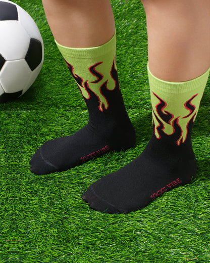 Flame Vibe Socks – Pack of 7 Stylish Colors