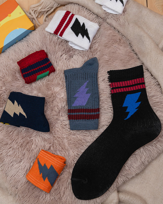 Bamboo Sports Socks Combo – Gym Power Pack (Set of 6 Pairs)
