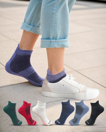 EcoSoft Bamboo Socks – Breathable Comfort, Premium Feel | Pack of 6