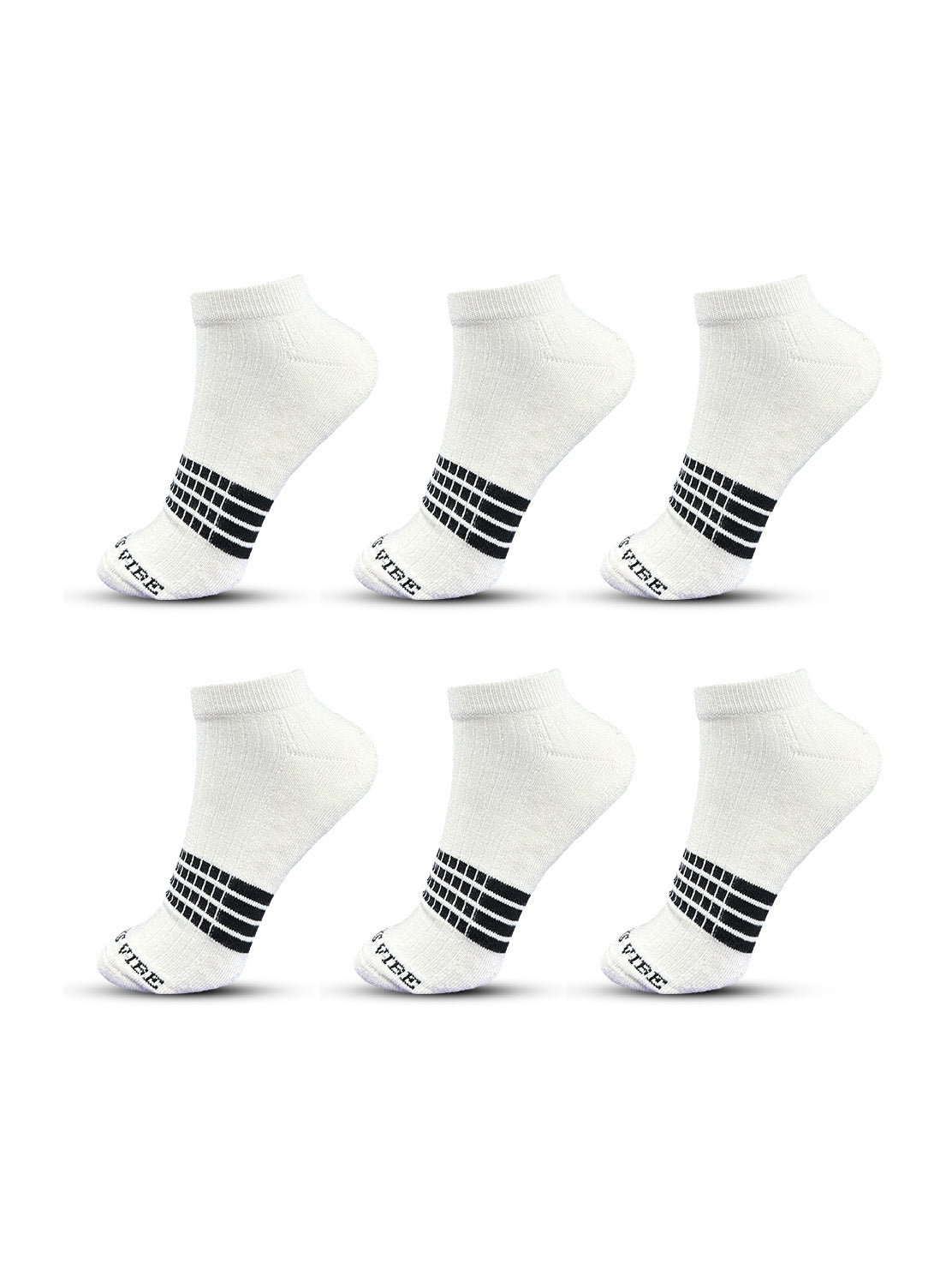 EcoSoft Bamboo Ankle Socks – Anti-Odor & Ultra Soft, 6 Pairs